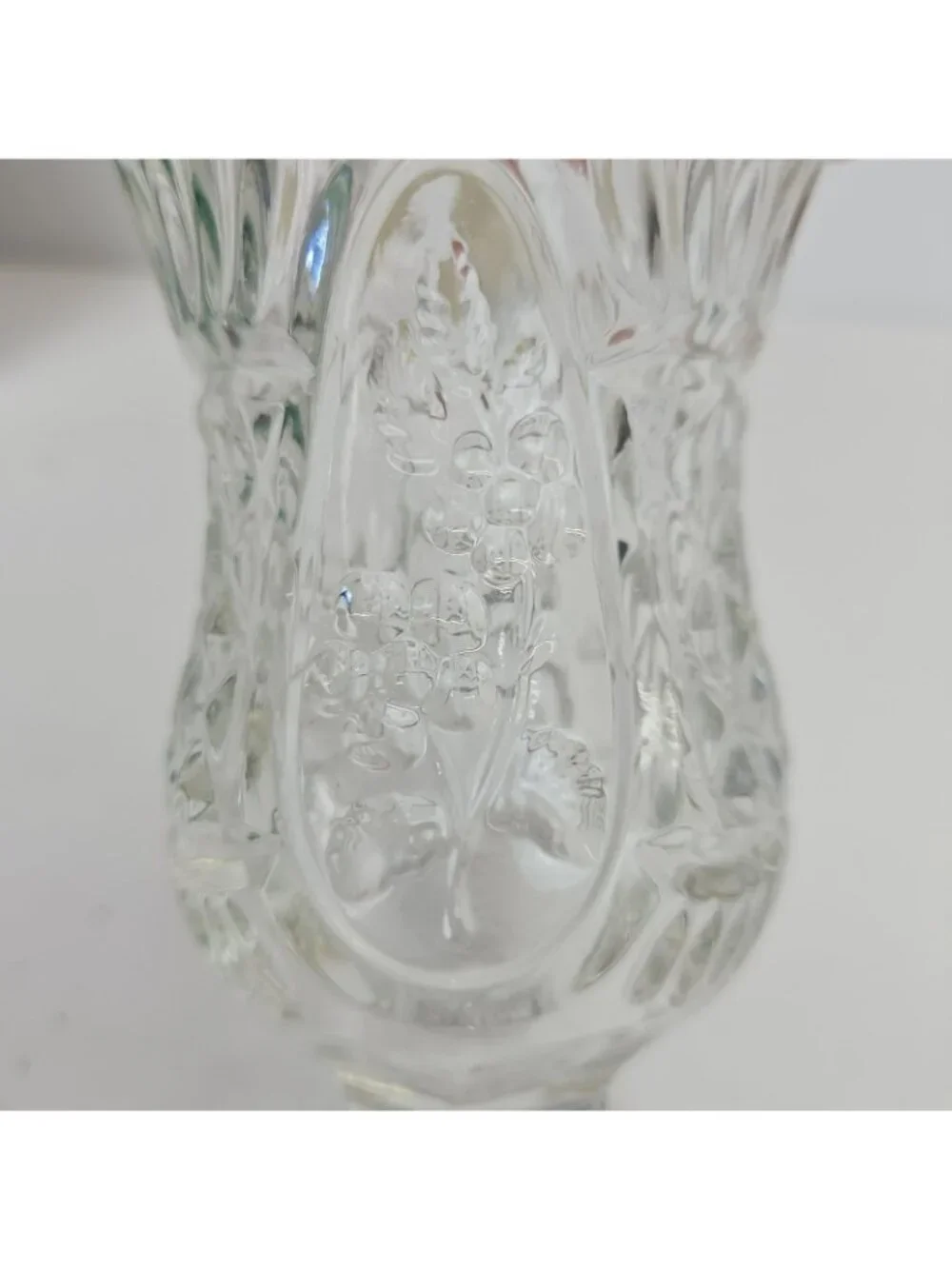 Vintage Forever Zajecar Crystal 24% Lead Bud Vase Style 302122 Yugoslavia NIB